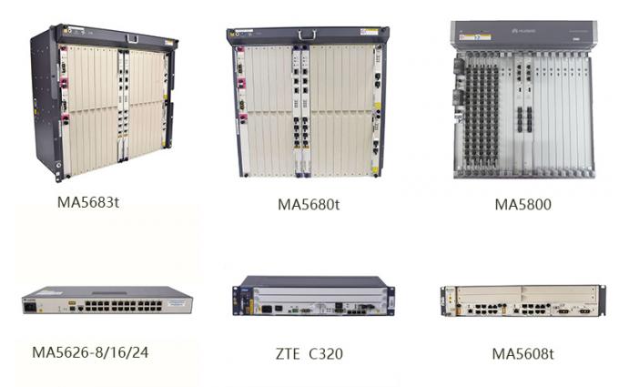 Le conseil Gpbd d'affaires de conseil de 8 Pon incluent 8 modules de PCS 1