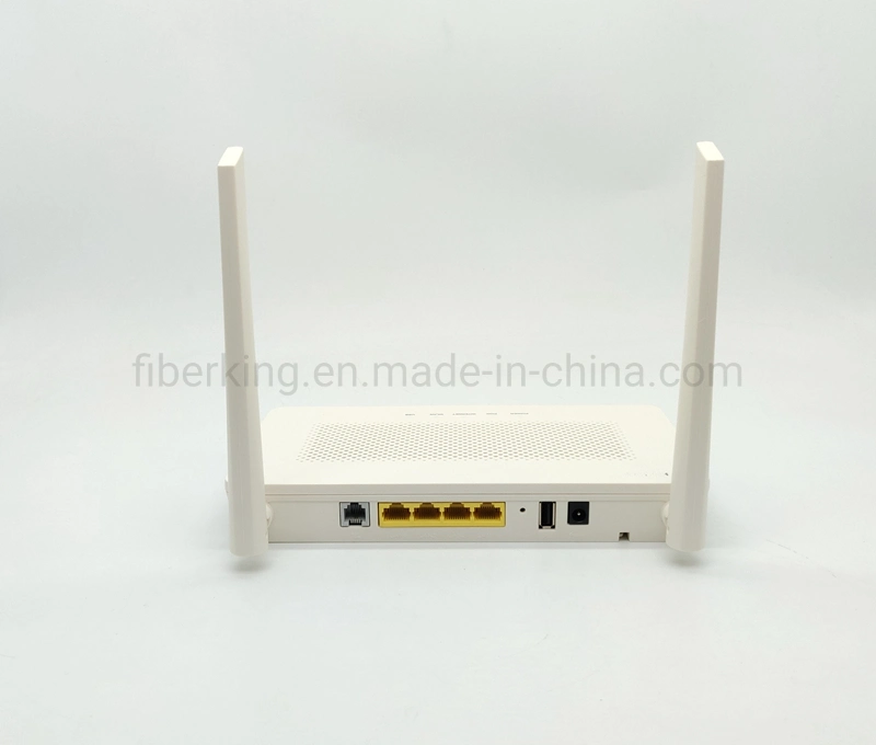 Routeur WiFi FTTH Ontario ONU HS8546V5 Gpon Xpon Epon de modem de prix usine avec le terminal de réseau 4ge+1pots+1USB+WiFi optique