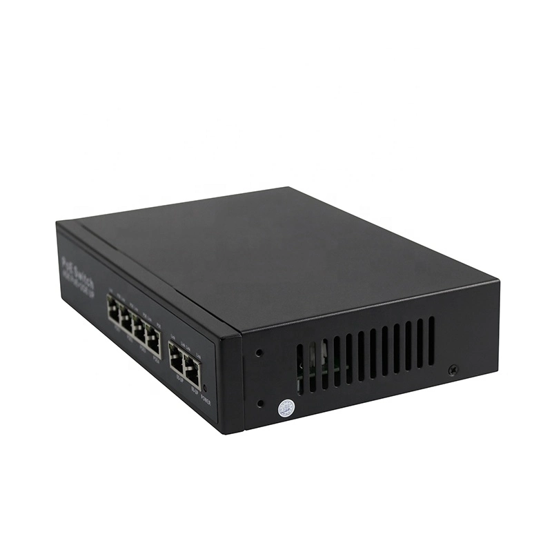 ports du commutateur 4 10/100Mbps Poe du commutateur OEM/ODM 100m Poe de Poe de la série 4ep+2e