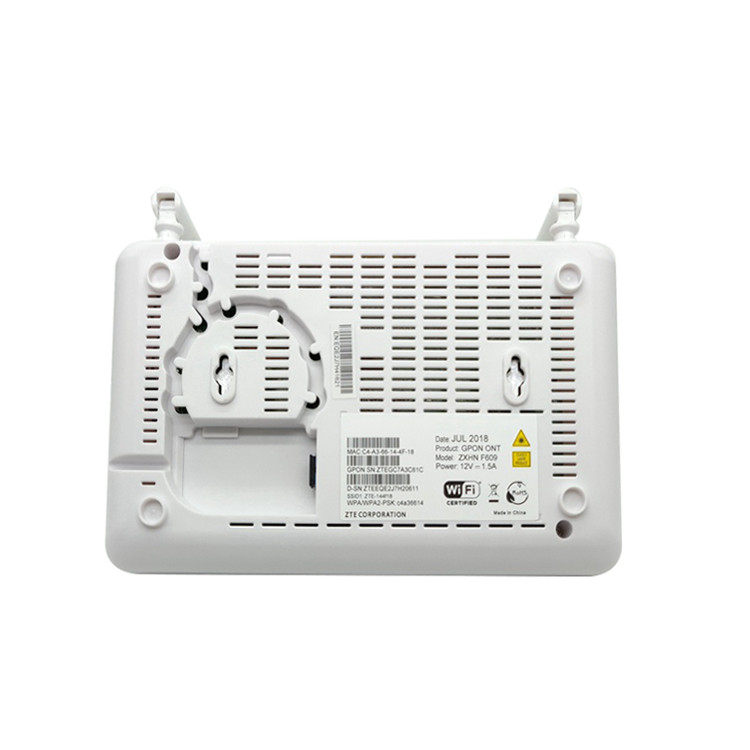 F609 V5.2 ZTE Chip Set 4GE 1TEL 1USB WIFI Router ONU ONT GPON EPON XPON
